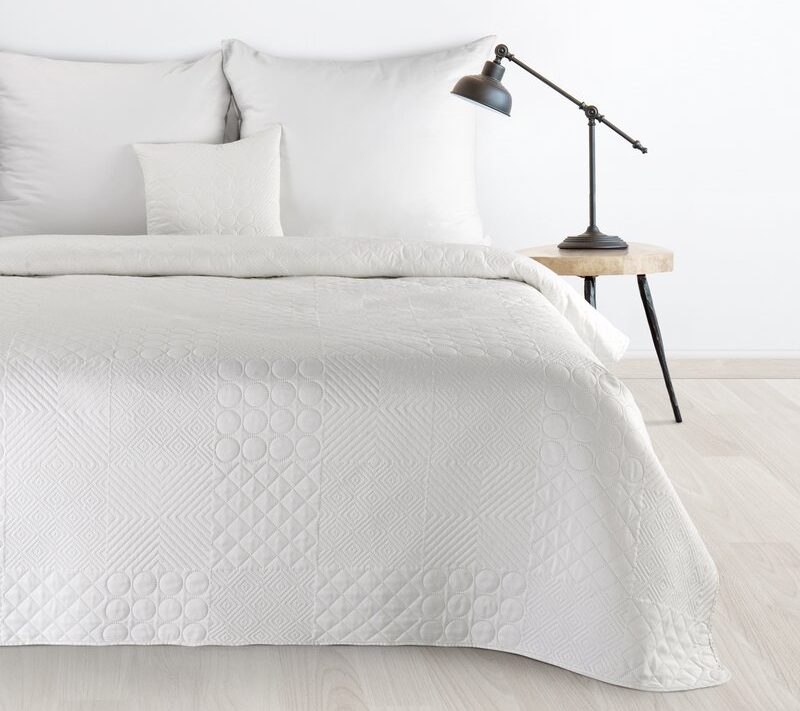 Narzuta D91 BONI 5 biała 170 x 210 cm – ochrona i styl