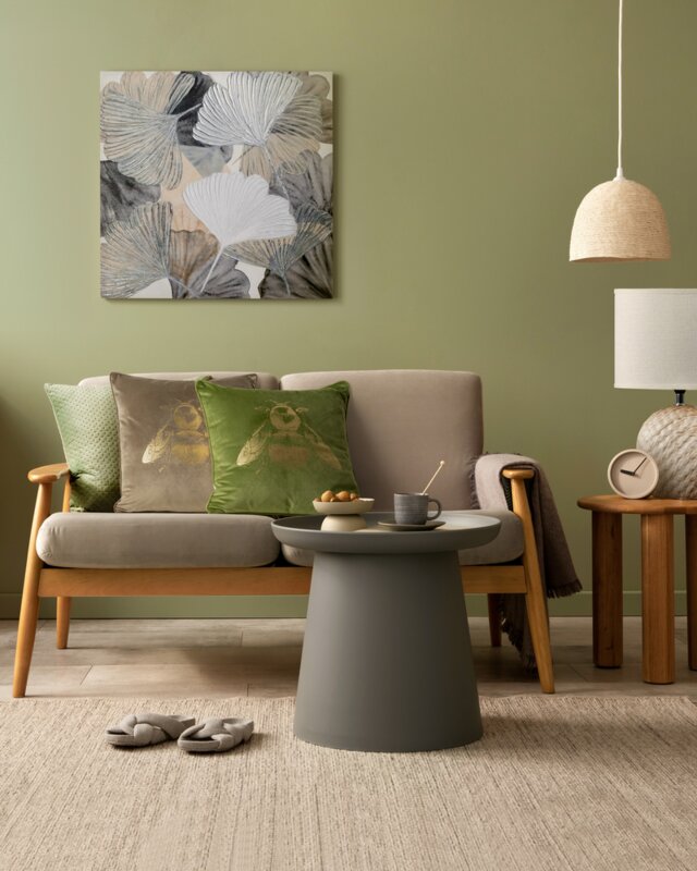Poszewka dekoracyjna Blink niebieska 45 x 45 cm – stylowy akcent