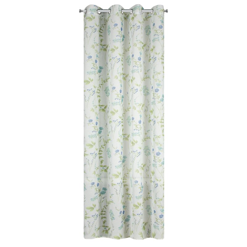 Zasłona gotowa biała 140 x 250 cm – gotowa do zawieszenia
