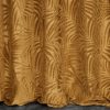 Zasłona gotowa złocista 140 x 250 cm – dodaje ciepła wnętrzu