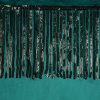Zasłona gotowa Jasper ciemnoturkusowa 140 X 250 CM – miękka i efektowna