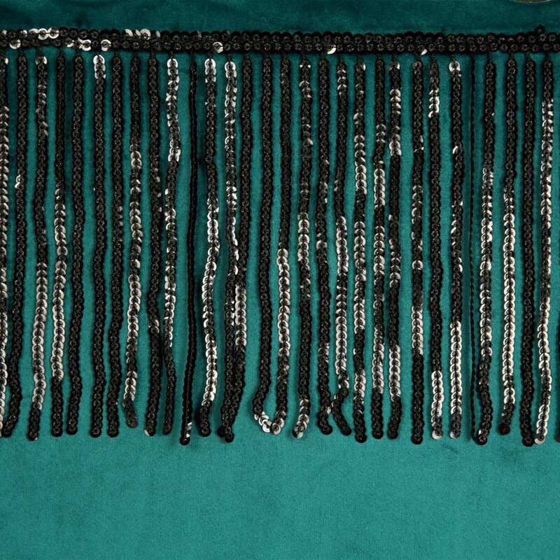 Zasłona gotowa Jasper ciemnoturkusowa 140 X 250 CM – miękka i efektowna