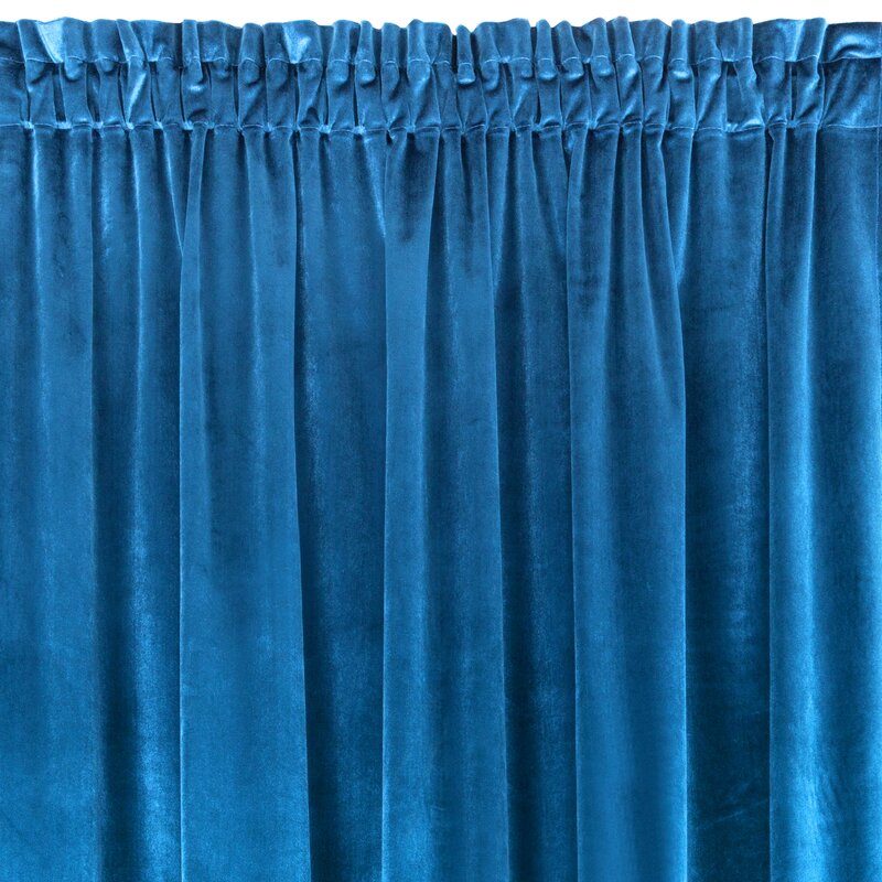 Zasłona gotowa Samanta granatowa 140 x 270 cm – zaciemnia pomieszczenie