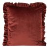 Poszewka velvet miętowa 45 x 45 cm – miękka i stylowa