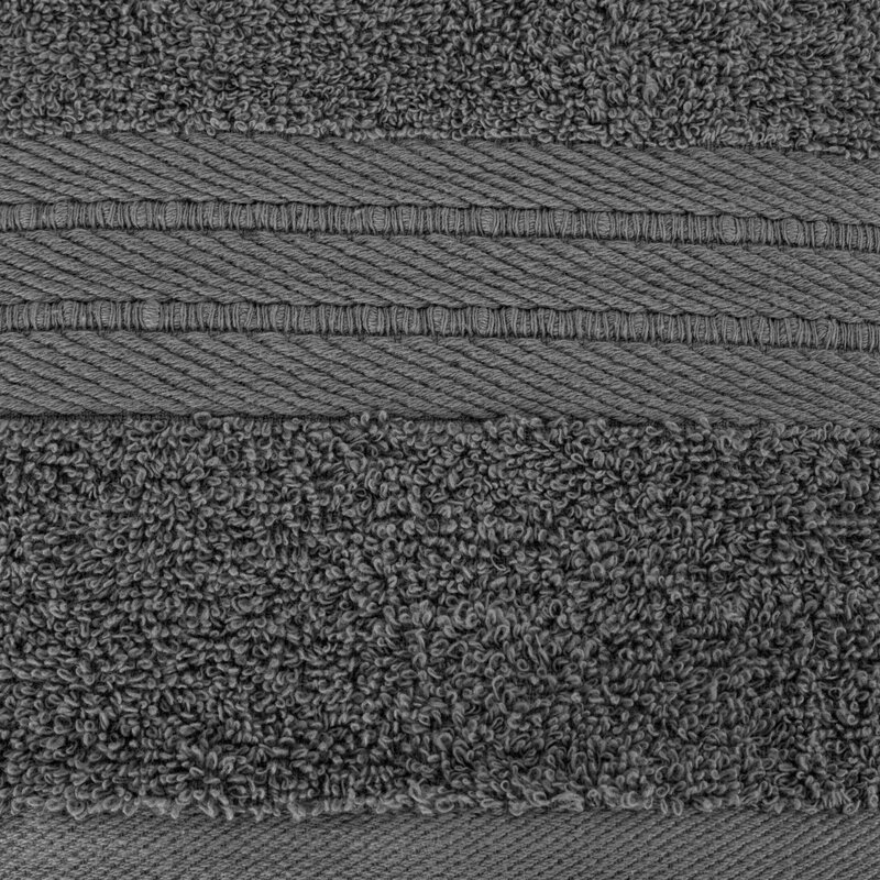 Ręcznik Kaya stalowy 30 x 50 cm – idealny dla gości