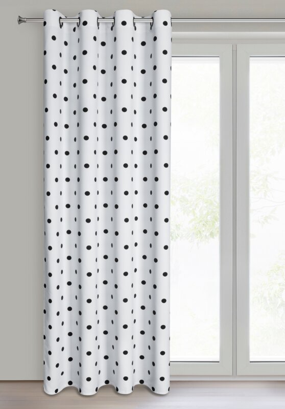 ZASŁONA GOTOWA BUSA 140 X 250 CM BIAŁY