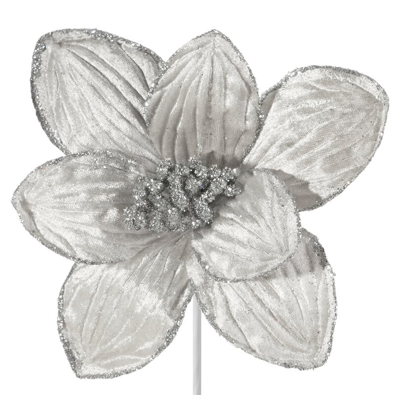 KWIAT ŚWIĄTECZNY 49A 20 CM SZAMPAŃSKI