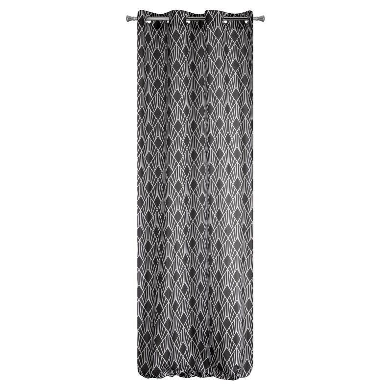 ZASŁONA GOTOWA D91 IDA 140 X 250 CM STALOWY D91/Z/IDA/STA 140X250 PRZE
