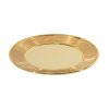 PATERA DEKORACYJNA AURORA (2) FI 30 X 2 CM ZŁOTY