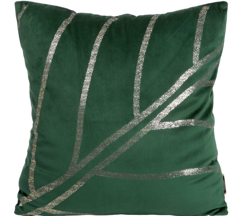 Poszewka Blink ciemnozielona 45 x 45 cm – doda uroku wnętrzu
