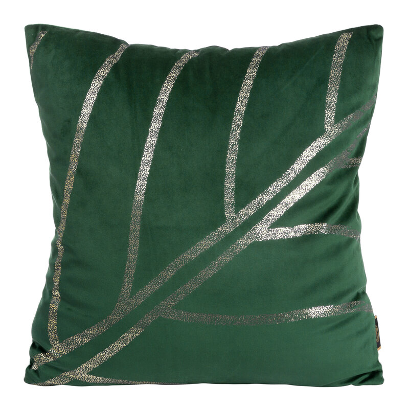 Poszewka Blink ciemnozielona 45 x 45 cm – doda uroku wnętrzu