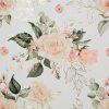 Zasłona gotowa Dimout Rose biała 135 X 270 CM – zapewnia prywatność