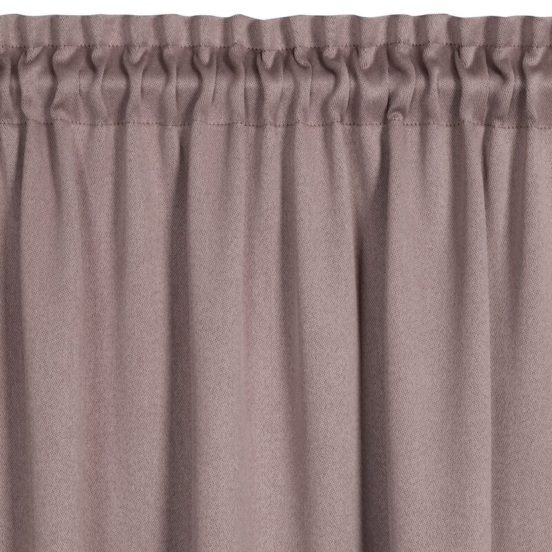Zasłona gotowa pudrowy róż 130 x 300 cm – zapewni prywatność