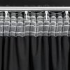 Zasłona gotowa Stella czarna 140 x 300 cm – zaciemniająca i stylowa