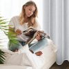 Zasłona gotowa Estera biała 140 x 250 cm – rozprasza światło