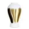 Wazon ceramiczny TALA (03) biały fi 27 x 47 cm – na suszone kwiaty