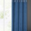 Zasłona gotowa Margot granatowa 140 X 250 CM – do salonu i sypialni
