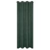 Zasłona gotowa Milo zielona 140 x 250 cm – zaciemniająca i stylowa