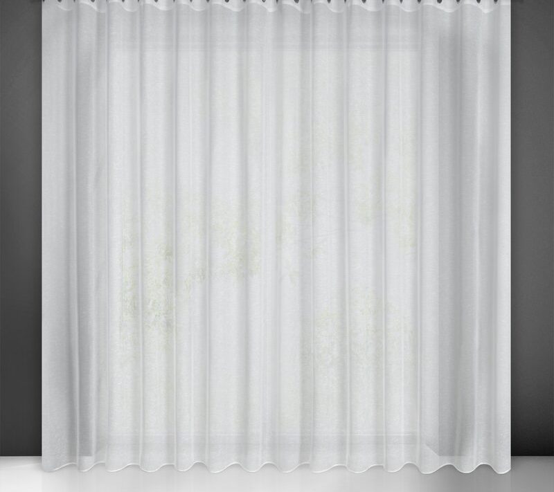 Firana gotowa Lexy biała 300 x 250 cm – rozprasza światło