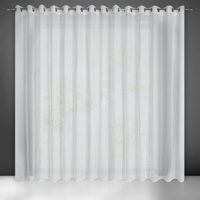 Firana gotowa Lexy biała 300 x 250 cm – rozprasza światło