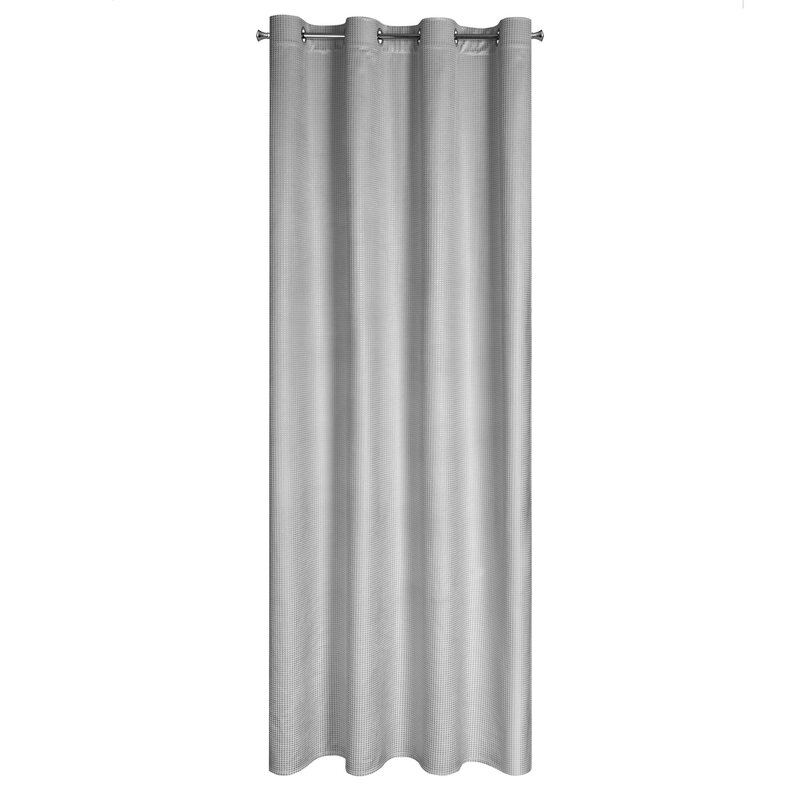 Zasłona gotowa Darcy srebrna 140 X 250 CM – do salonu i sypialni