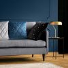 POSZEWKA VELVET 37 45 X 45 CM CIEMNOTURKUSOWY