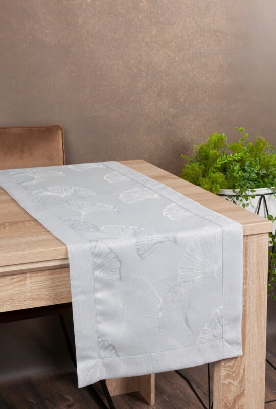 OBRUS DIANA 40 X 180 CM SZARY