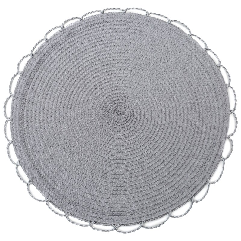 PODKŁADKA TINA FI 38 CM STALOWY