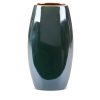 Wazon ceramiczny Amora2 zielony 19 x 12 x 35 cm – na suszone kwiaty