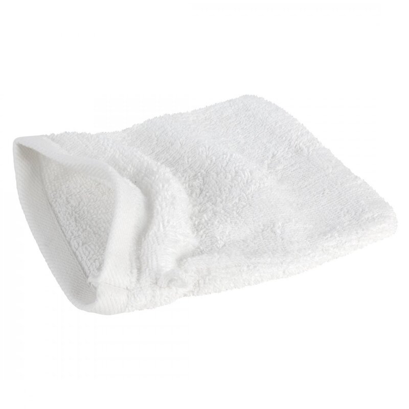 Ręcznik gładki biały 16 x 21 cm – delikatny dla skóry