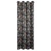 Zasłona gotowa Becky czarna 140 x 250 cm – zaciemnia pomieszczenie