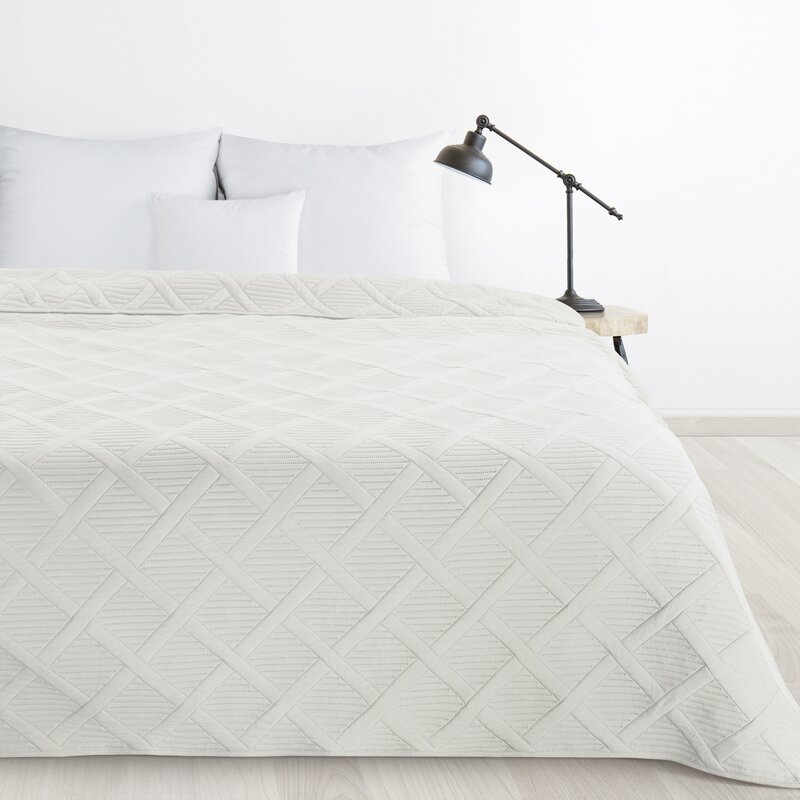 Narzuta Alara5 kremowa 170 x 210 cm – wprowadza przytulność