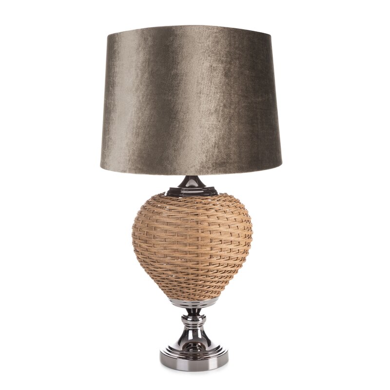 LAMPA PATI (01) 38 X 43 X 78 CM CIEMNOBEŻOWY