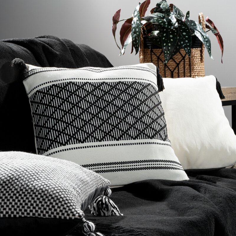 POSZEWKA BOHO 23 45 X 45 CM KREMOWY