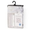 ZASŁONA GOTOWA SIENNA 140 X 250 CM SREBRNY