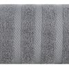 Ręcznik Milo stalowy 100 x 150 cm – miękki i chłonny