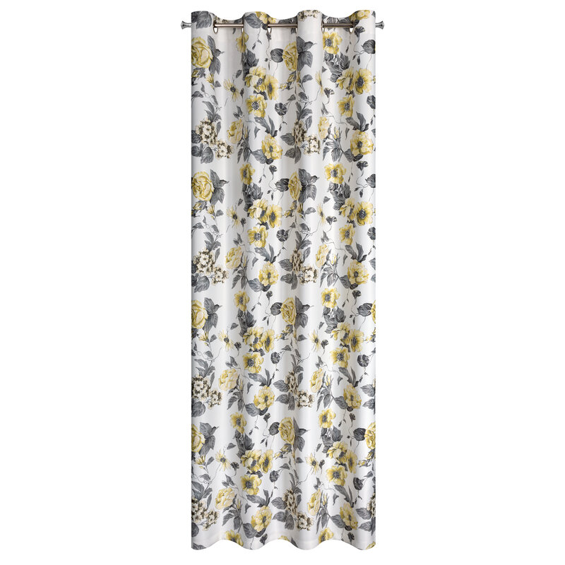 Zasłona gotowa Delia biała 140 X 250 CM – półzaciemniająca