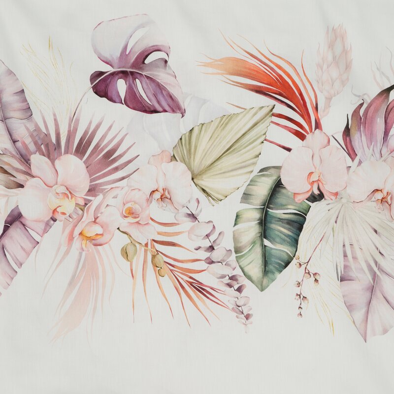 Komplet pościeli satynowej Nika 42 biały 220 X 200 cm – delikatna dla skóry