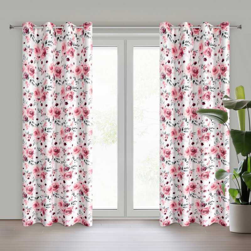Zasłona gotowa Cecily biała 140 x 250 cm – wprowadza lekkość