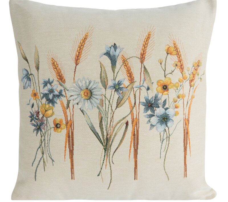 Poszewka gobelinowa GOB/CHP/61 naturalna 45x45 – wprowadza sielski klimat
