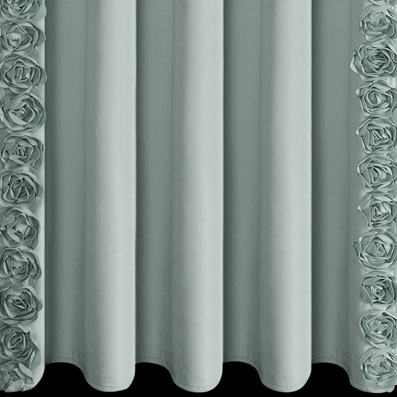 Zasłona gotowa Eva Minge miętowa 140 x 270 cm – zaciemniająca i stylowa