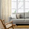 Zasłona gotowa Malia kremowa 140 x 250 cm – wprowadza blask