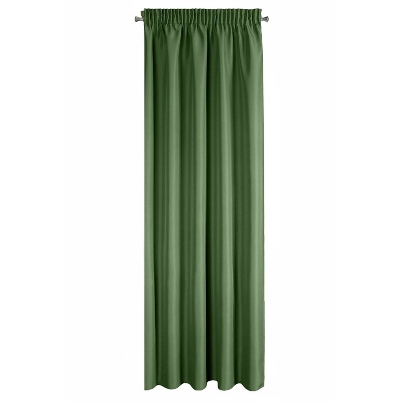Zasłona gotowa Rita ciemnozielona 140 X 270 cm – tworzy przytulny nastrój