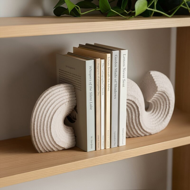 Figurka ceramiczna Bela beżowa 27 x 8 x 14 cm – idealna ozdoba