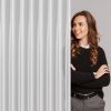 Firana gotowa Lucy biała 80 x 270 cm – miękko się układa