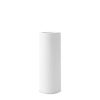 Wazon ceramiczny Riso biały 13 x 9 x 25 cm – na suszone kwiaty