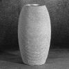 WAZON DEKORACYJNY ELDO 15 X 12 X 27 CM SREBRNY