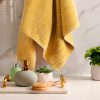 Ręcznik Lurex turkusowy 50 x 90 cm – miękki i chłonny