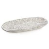 PATERA DEKORACYJNA NAIRA (01) 30 X 16 X 3 CM KREMOWY