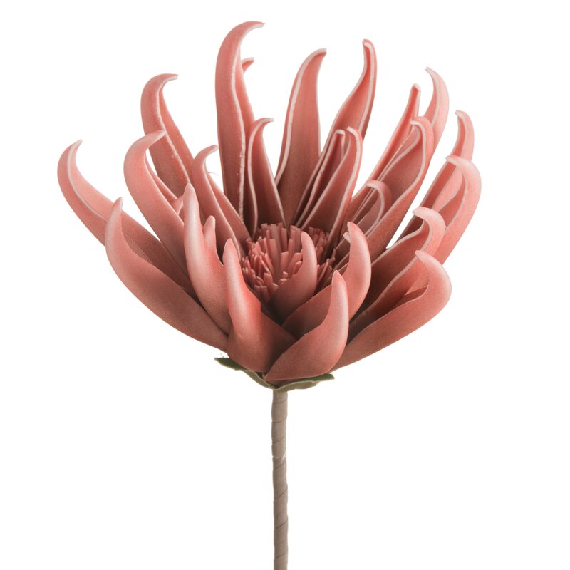Kwiat dekoracyjny Flore 830 ciemnoróżowy 62 cm – unikatowy kształt